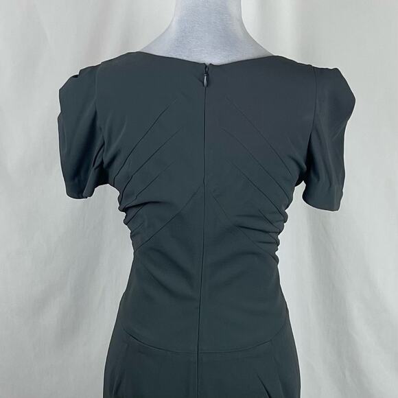 Zac Posen Women's Pewter Gray Quiet Luxury Designer Brand Dress NWT Size 6 - Picture 6 of 13